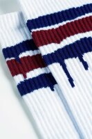 Montana Socks Stripes White