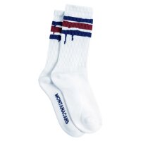 Montana Socks Stripes Off White