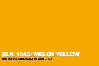 Montana Black 400ml Sprühdose 1045 Melon Yellow