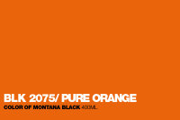 Montana Black 400ml Sprühdose 2075 Pure Orange