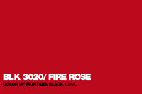 Montana Black 400ml Sprühdose 3020 Fire Rose