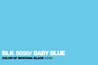 Montana Black 400ml Sprühdose 5020 Baby Blue