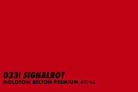Molotow Premium 400ml Sprühdose #033 signalrot