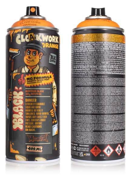 Montana Black 400ml Cloakwork Orange