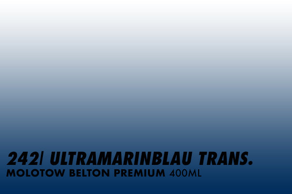 #242 ultramarinblau transparent
