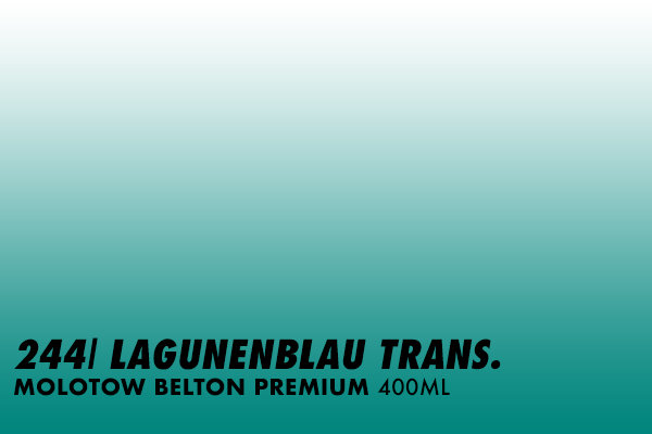 #244 lagunenblau transparent