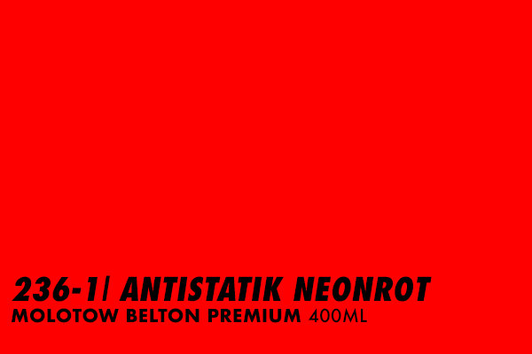 #236-1 Antistatik neonrot